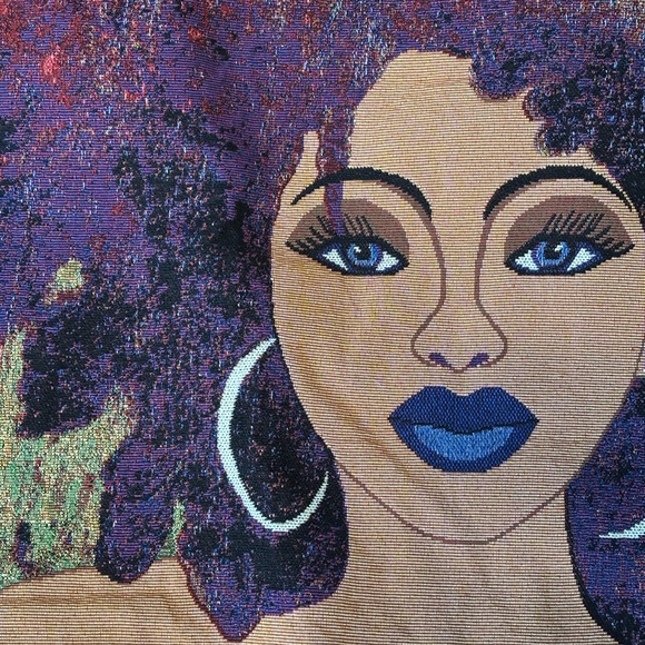 Artistic Tote Bag with Colorful Design - Picture 2 of 3